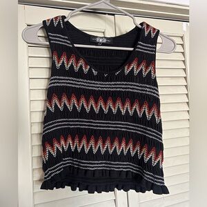 Colorful crop top
